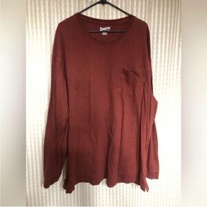 Duluth Trading Co Men's Brick Long Sleeve Shirt